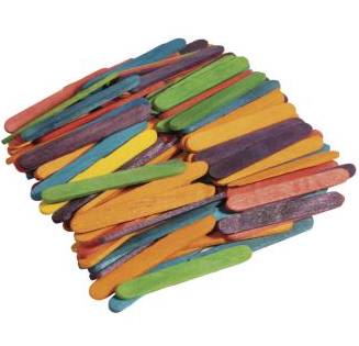 Mini-Knuselhoutjes 55x6mm, 300 Stk.